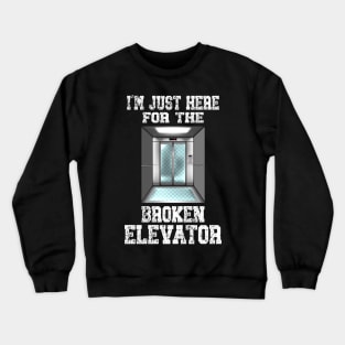 Elevator Mechanic Crewneck Sweatshirt